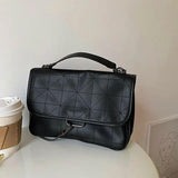 Quilted Chain Shopper Tote Shoulder Bag for Women