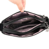 Crocodile Pattern Shoulder Bag Women Vintage Look Messenger Bag