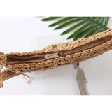 Bohemian Straw Woven Shoulder Bag Hollow Out Rattan Handbag