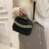 Women's Retro Chain Shoulder Messenger Bag