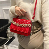 Women's Retro Chain Shoulder Messenger Bag