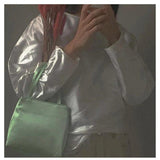 Silk Women Bag Retro Satin Niche Handbag Underarm Shopping Bag