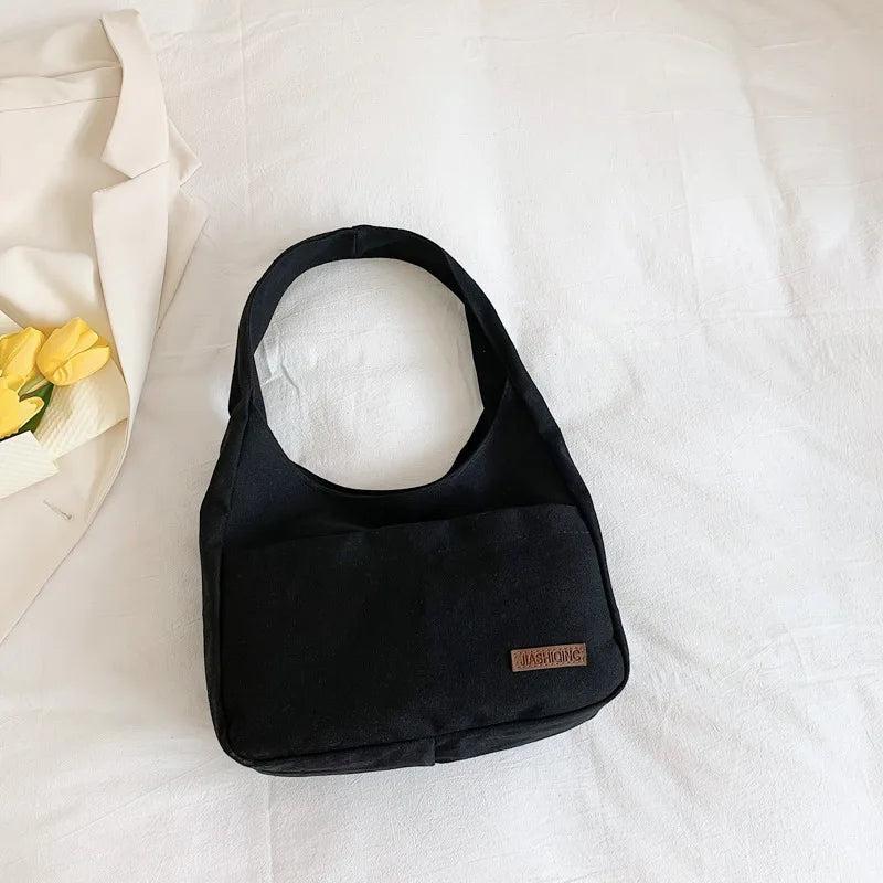 Canvas Tote Bag Women's Shoulder Crossbody Casual Handbag