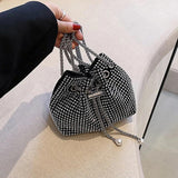 Rhinestone Shoulder Crossbody Bag Evening Clutch Purse Women Chain Handbags