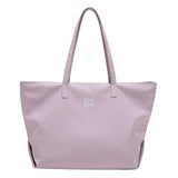 Large Capacity Nylon Shopping Bag Zipper Women Handbags