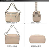 Waterproof Crossbody Shoulder Bag Anti-theft Pocket Torebki Damskie