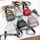 Small Women Pu Leather Handbags for Women Ladies Shoulder Clutch Diamond Crossbo