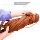 Women's Soft Leather Cosmetic Bag Large Capacity Travel Bag