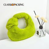 Plush Cosmetic Bag for Skin Care Products Storage