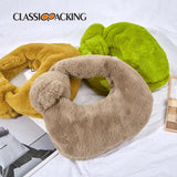 Plush Cosmetic Bag for Skin Care Products Storage