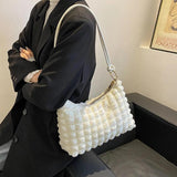 Women Shoulder Bags INS Handbags Female Bags Solid Style Tote Bolsa