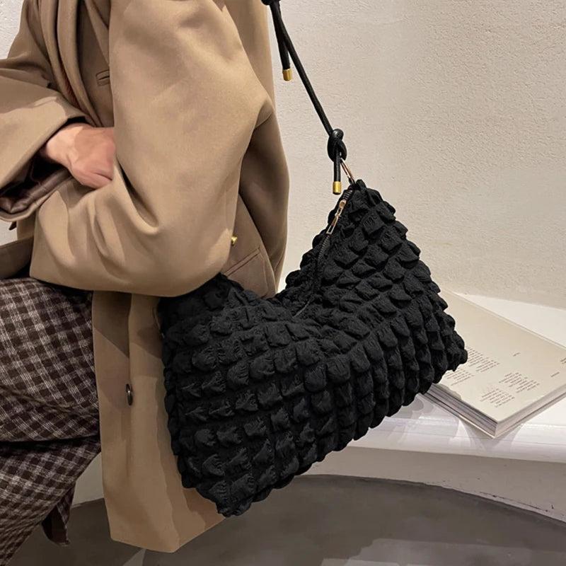 Women Shoulder Bags INS Handbags Female Bags Solid Style Tote Bolsa