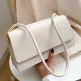 Women's PU Leather Shoulder Bag Lady Handbag Armpit Travel Hand Bag
