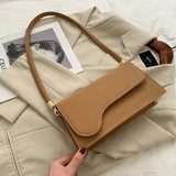 Women Underarm Purses Shoulder Girls Cellphone Handbags Lady Shopping Flap Bags