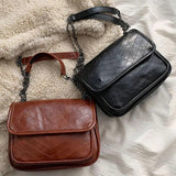PU Leather Shoulder Phone Clutches Chain Crossbody Handbags