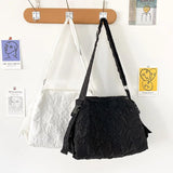 Large Capacity Messenger Bag Unisex Student Shoulder Bag