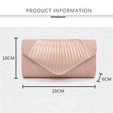 Glitter Flap Evening Bag Clutch Bridal Shoulder Prom Handbag
