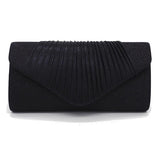 Glitter Flap Evening Bag Clutch Bridal Shoulder Prom Handbag
