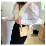 Stone Grain Women Handbag Purse Crossbody Bag Shoulder Messenger Tote Bags