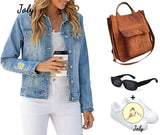 Women's Corduroy Shoulder Bag, Top-handle Canvas Handbag