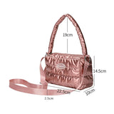 Soft Crossbody Bag Solid Space Cotton Women's Bag