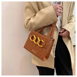 Shoulder Bag Women PU Leather Crossbody Purse Solid Flap Handbag