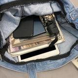 Denim Shoulder Bags For Women Casual Jeans Bags Women Handbags