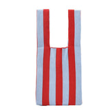 Women's Striped Shoulder Bag Large Capacity Luxury Handbag