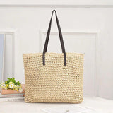 Straw Weave Beach Bags for Women Knitting Summer Holiday Large Capacity Handbags