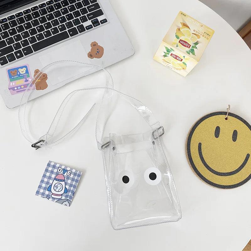 Summer PVC Handbags Small Waterproof Female Crossbody Bag