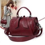 Soft PU Leather Handbag Women Shoulder Bag High Solid Messenger Crossbody Bags