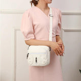 Soft PU Leather Women's Crossbody Bag Retro Shoulder Handbag