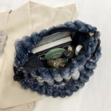 Women's Plush Fabric Axillary Bags Crossbody Bag Winter Female