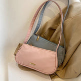 Oxford Underarm Crossbody Shoulder Bag Women Handbag Purses