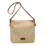 Large Capacity Canvas Shoulder Bag Women Crossbody Bucket Handbag