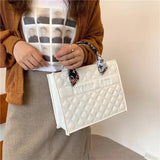 Vintage Large Capacity Tote Bag Soft Shoulder Bag