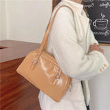 Green Women Shoulder Bags Pillow Handbags PU Leather Female Purse