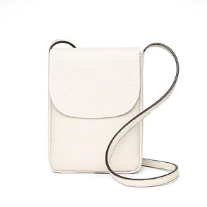 100% Leather Women's Casual Phone Crossbody Messenger Bag