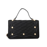 Solid Ladies Satchel Casual Shoulder Bags High-Quality Hand Bags
