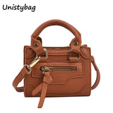 Unistybag Mini Handbags for Women Motorcycle Bag Satchels Bag Crossbody Bag