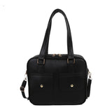 Large Capacity Women Shoulder Handbag Soft Leather Bag