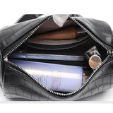 Vintage Leather Stone Sling Handbag for Women