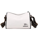 Vintage Leather Stone Sling Handbag for Women