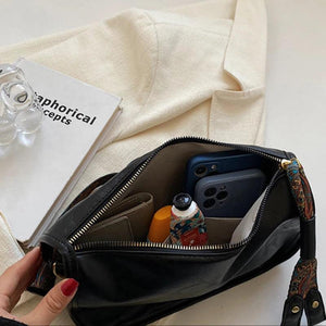 Vintage Shoulder Bag Female PU Leather Crossbody Bag