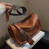Vintage Style Shoulder Bag for Women PU Leather Small Square Bag Spring