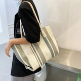 Ladies Canvas Bag Large Shoulder Bag Beach Shopping Bag Ladies Casual Tote Bag