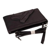 3D Gun Embossed Pistol Clutch Bag for Women