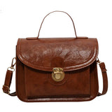 Western Style Handbags for Women Retro Shoulder Bag Casual Messenger Bag