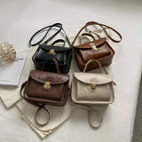 Western Style Handbags for Women Retro Shoulder Bag Casual Messenger Bag