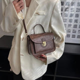 Western Style Handbags for Women Retro Shoulder Bag Casual Messenger Bag